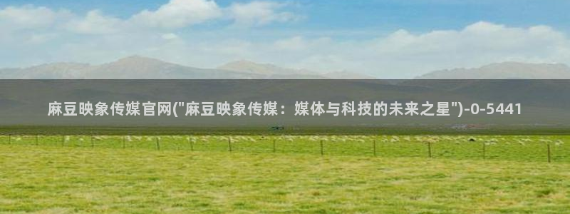 麻豆 高清专区：麻豆映象传媒官网(\